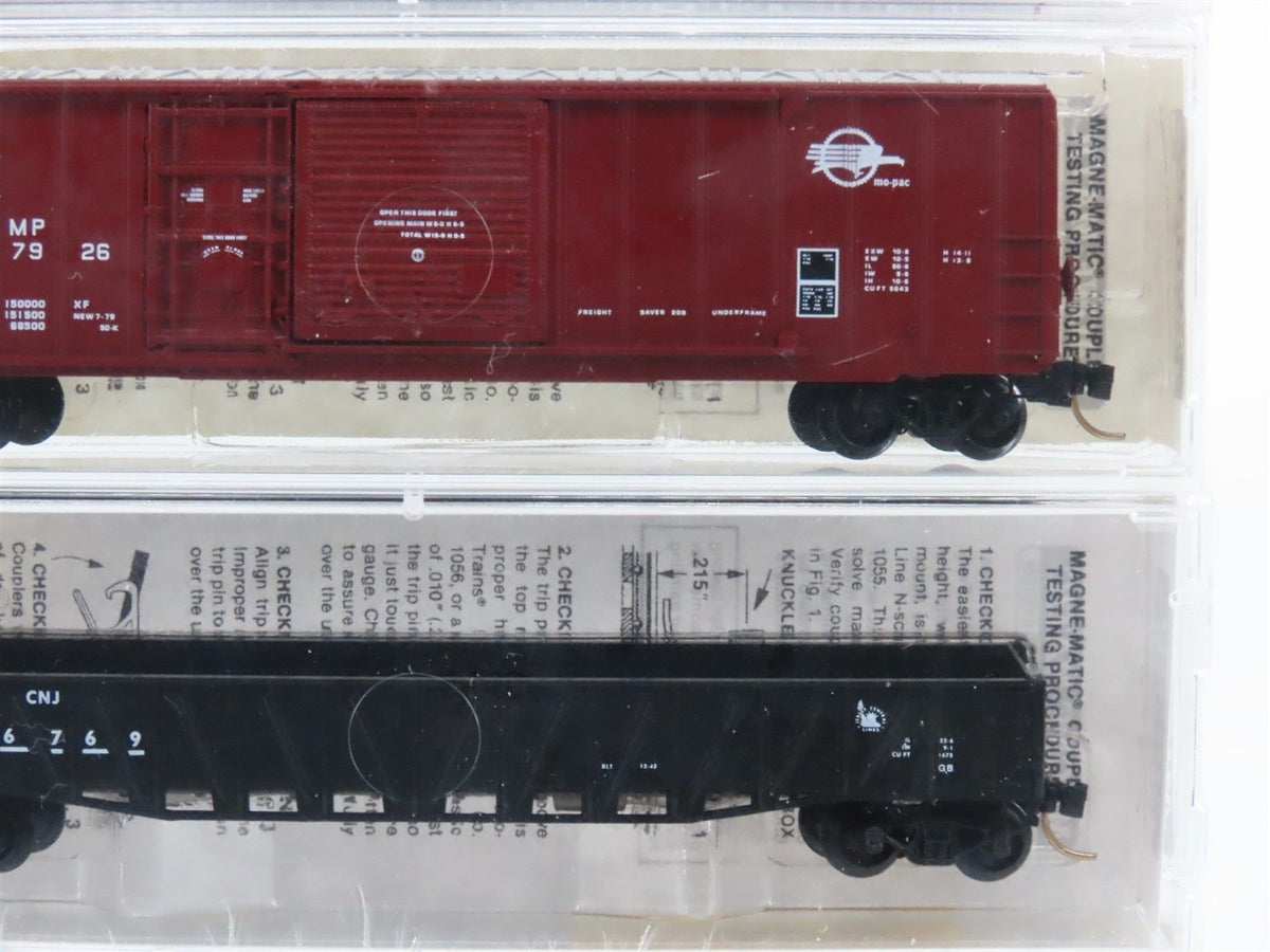 N Micro-Trains MTL 19994 MILW/NLG/CR/MP/CNJ Gondolas &amp; Box Cars 5-Pack Sealed