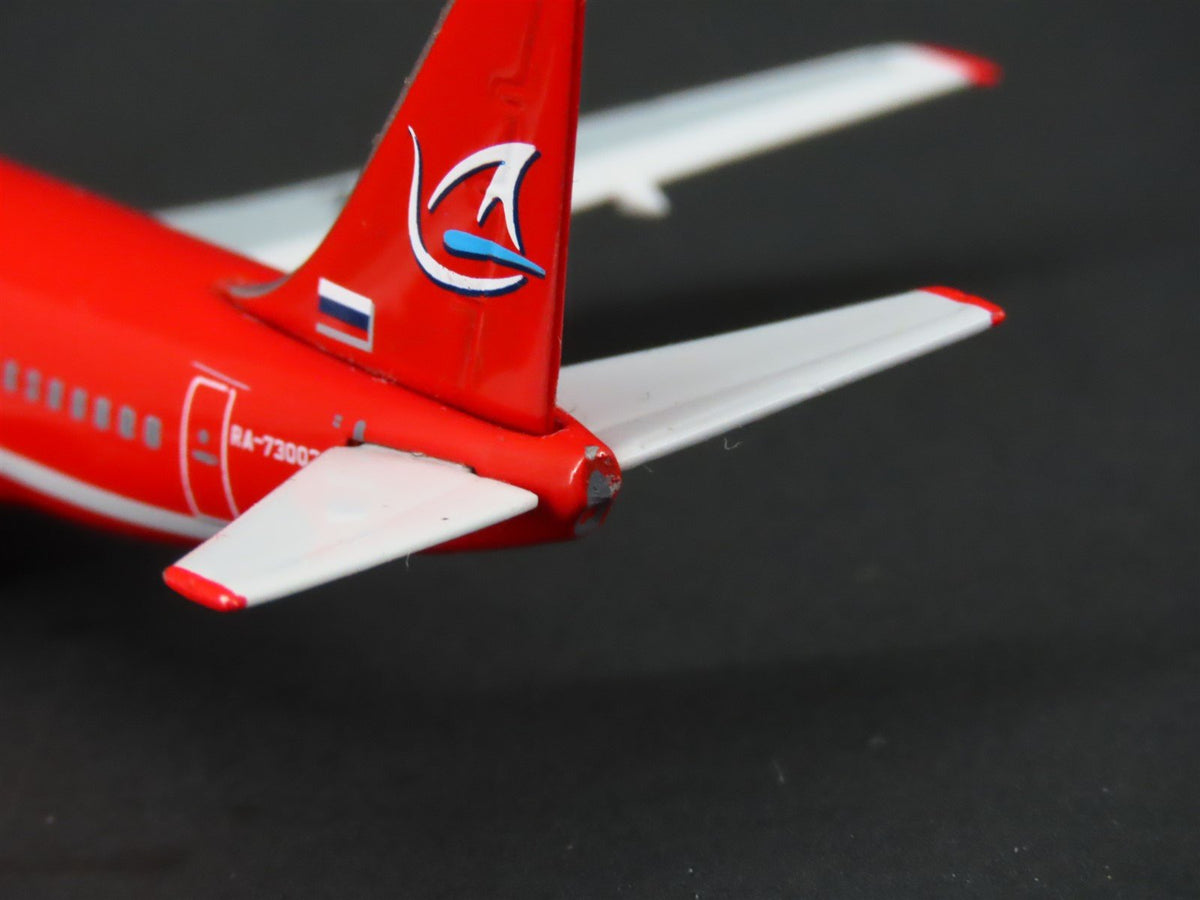 1:400 Scale Aero Classics Die-Cast SAT Airlines EX-Delta Boeing B737 #RA-73003