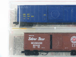 N Scale Micro-Trains MTL 19992 CSX Merger Bonus Bundle Box Car 5-Pack Sealed