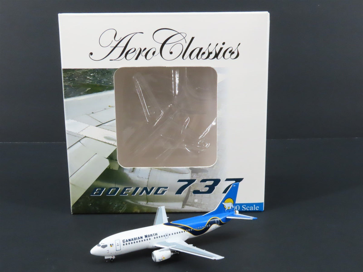 1:400 Scale Aero Classics Die-Cast Canadian North Boeing B737 Airliner C-GCNK