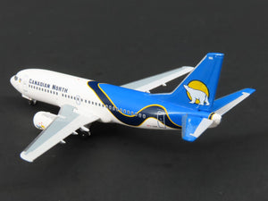 1:400 Scale Aero Classics Die-Cast Canadian North Boeing B737 Airliner C-GCNK