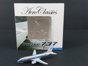 1:400 Scale Aero Classics Die-Cast Piedmont Boeing B737-301 Airliner #N335P