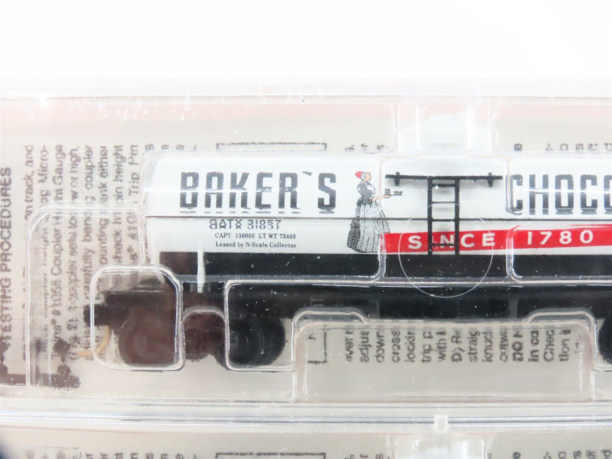 N Scale Micro-Trains MTL GATX Baker&#39;s Chocolate Billboard Tank Car 2-Pack Sealed