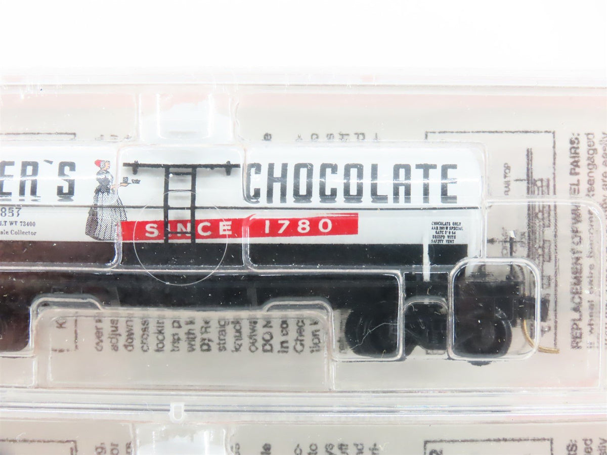 N Scale Micro-Trains MTL GATX Baker&#39;s Chocolate Billboard Tank Car 2-Pack Sealed