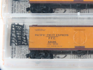 N Scale Micro-Trains MTL PFE Belmont Shore Railroad Club Reefer 2-Pack Sealed