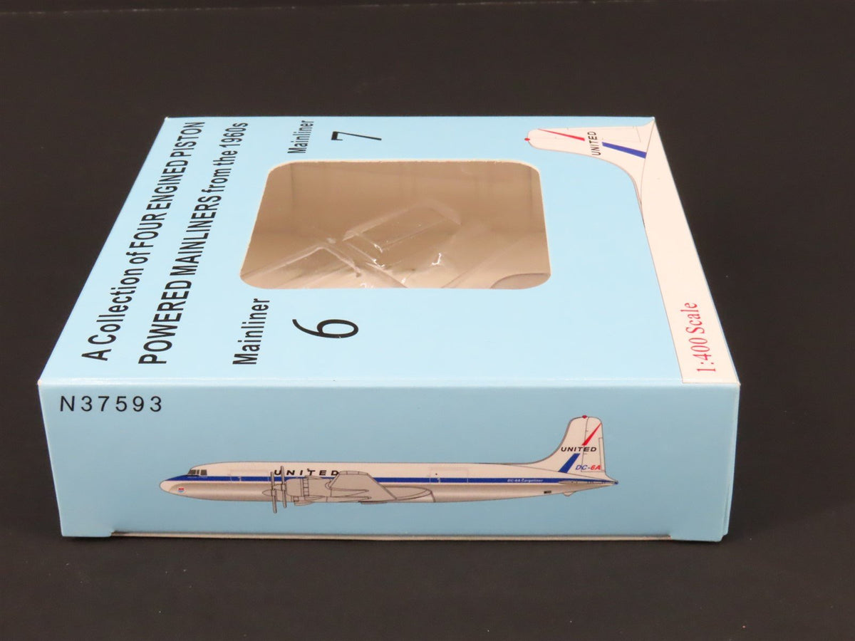 1:400 Scale Aero Classics United McDonnell Douglas DC-6A Cargoliner #N37592