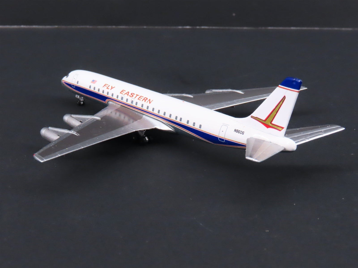 1:400 Scale Aero Classics Die-Cast Fly Eastern Douglas DC-8-21 Airliner #N8606