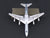 1:400 Scale Aero Classics Die-Cast Fly Eastern Douglas DC-8-21 Airliner #N8606