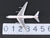 1:400 Scale Aero Classics Die-Cast Fly Eastern Douglas DC-8-21 Airliner #N8606