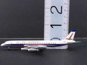 1:400 Scale Aero Classics Die-Cast Fly Eastern Douglas DC-8-21 Airliner #N8606