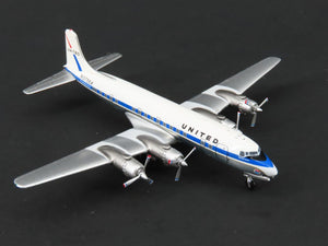 1:400 Scale Aero Classics United McDonnell Douglas DC-6B Mainliner #N37564