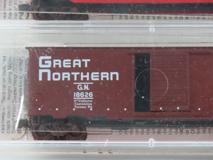 N Scale Micro-Trains MTL Special Run GN Great Northern 40' Box Car 2-Pack Sealed