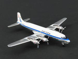 1:400 Scale Aero Classics United McDonnell Douglas DC-6A Cargoliner #N37590