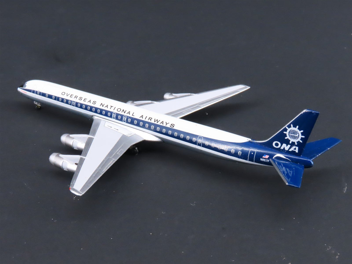 1:400 Aero Classics AC19059 Die-Cast ONA Overseas National Douglas DC-8 Airliner