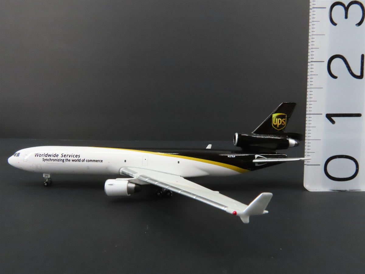 1:400 Scale Gemini Jets UPS McDonnell Douglas MD-11 Airliner #N273UP w/ Stand