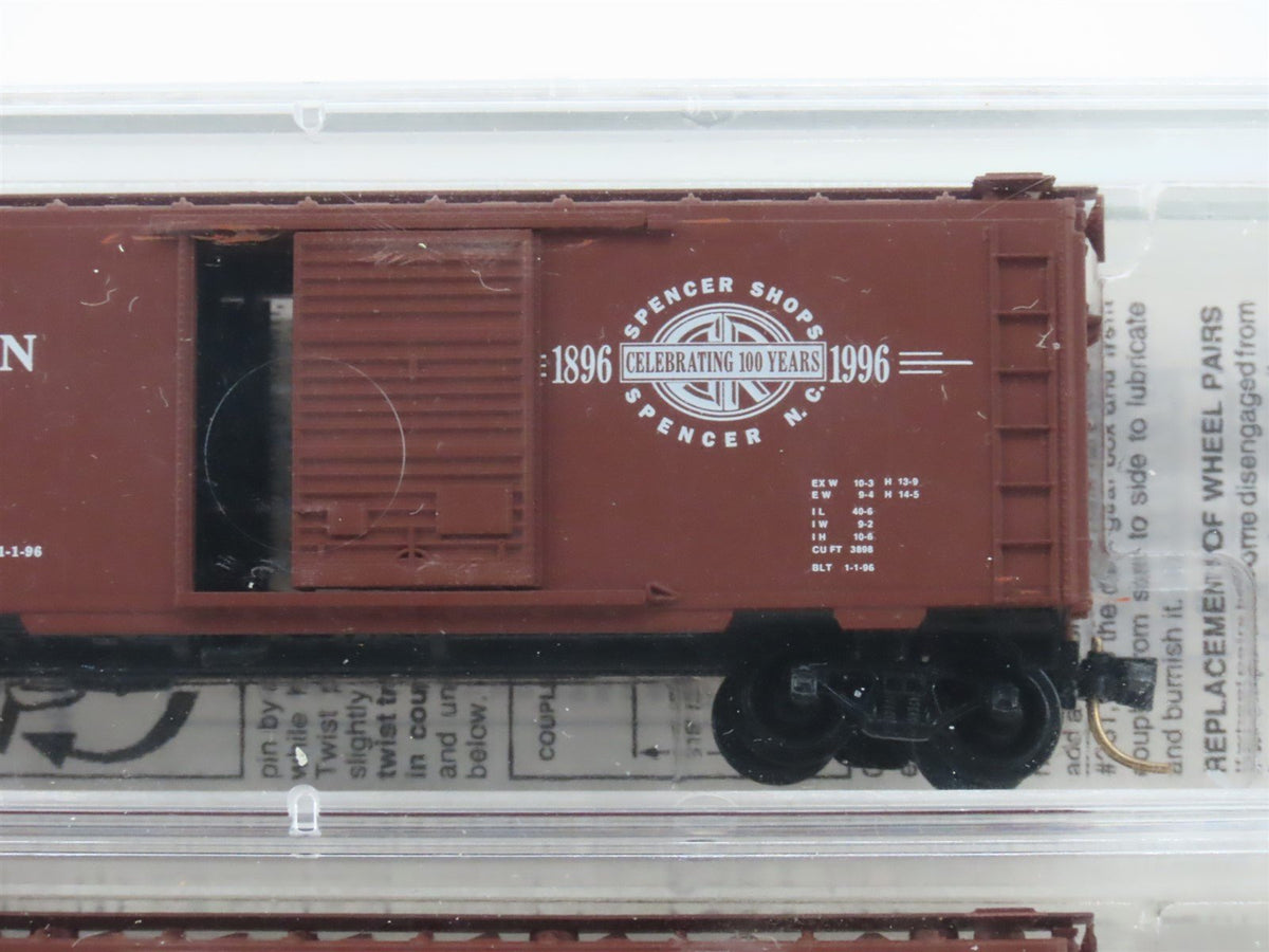 N Scale Micro-Trains MTL SOU Southern Spencer Shops Box Car 2-Pack Sealed