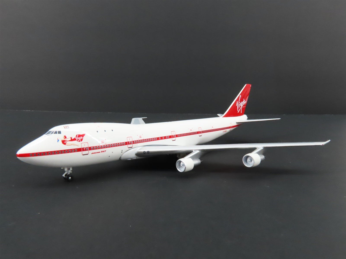 1:400 Scale Your Craftsman Virgin Boeing B747-100 Airliner G-VMIA &quot;Flying Lady&quot;