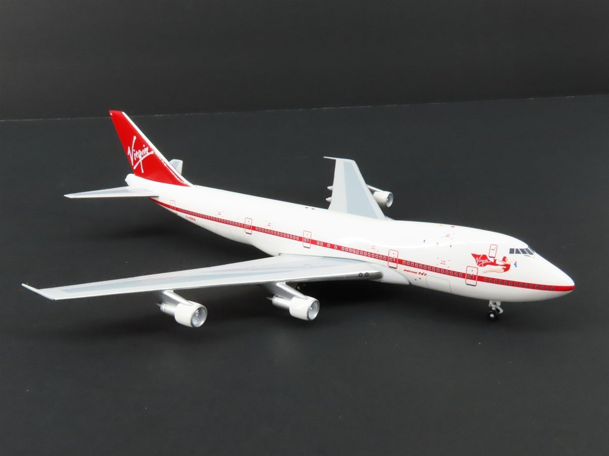 1:400 Scale Your Craftsman Virgin Boeing B747-100 Airliner G-VMIA &quot;Flying Lady&quot;