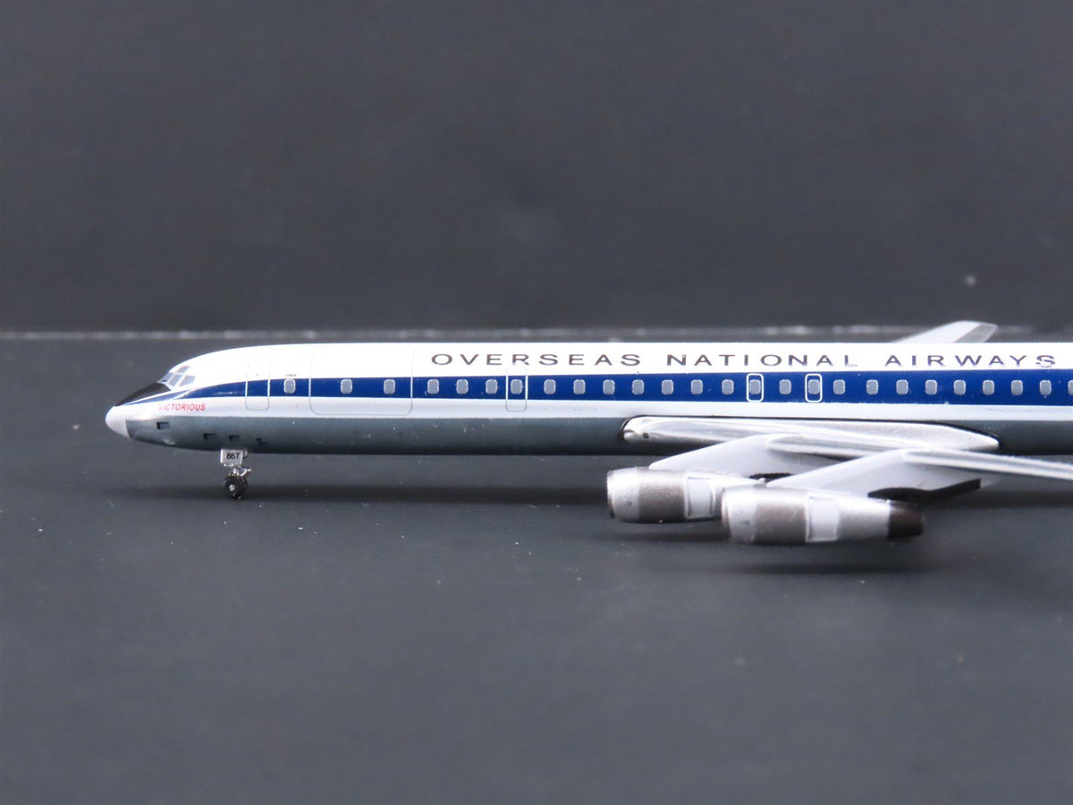 1:400 Scale Aero Classics Die-Cast ONA Overseas National Douglas DC-8 Airliner