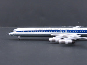 1:400 Scale Aero Classics Die-Cast ONA Overseas National Douglas DC-8 Airliner