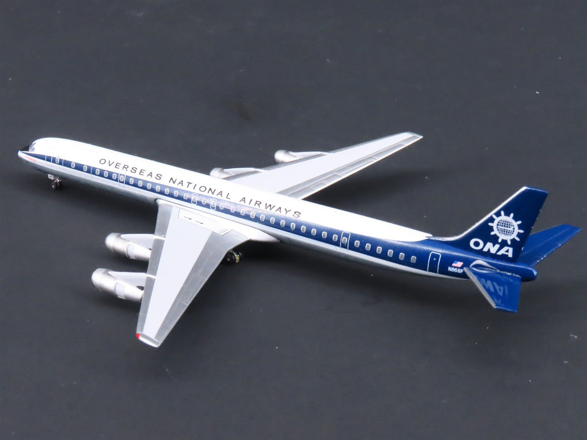 1:400 Scale Aero Classics Die-Cast ONA Overseas National Douglas DC-8 Airliner