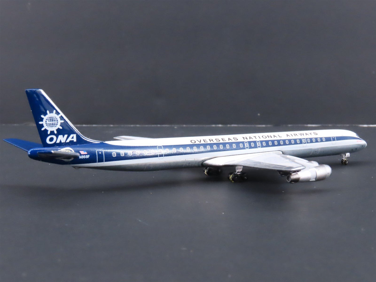 1:400 Scale Aero Classics Die-Cast ONA Overseas National Douglas DC-8 Airliner