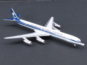 1:400 Scale Aero Classics Die-Cast ONA Overseas National Douglas DC-8 Airliner