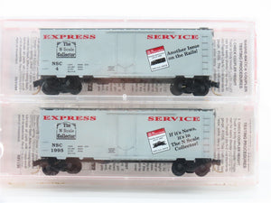 N Scale Micro-Trains MTL 1995 NSC Express Service Box Car 2-Pack Sealed