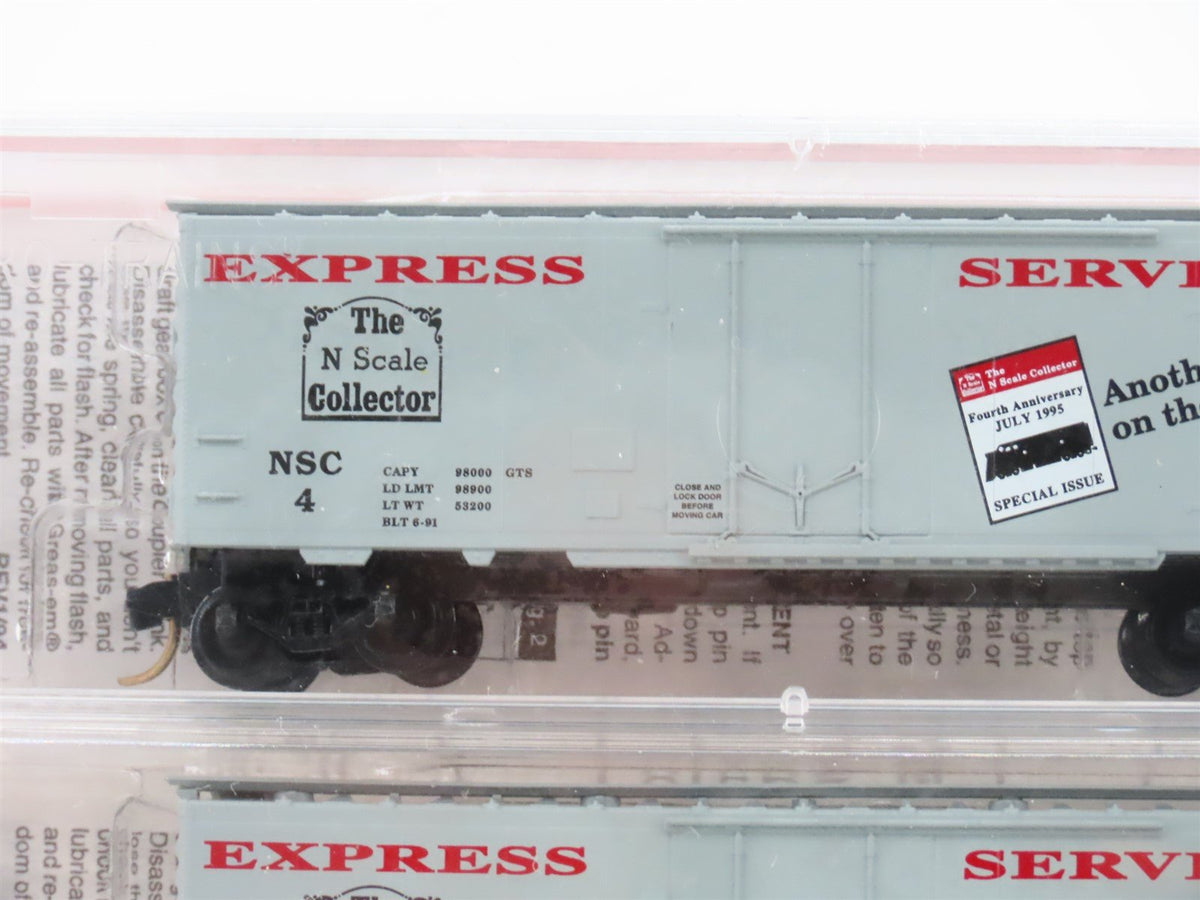 N Scale Micro-Trains MTL 1995 NSC Express Service Box Car 2-Pack Sealed