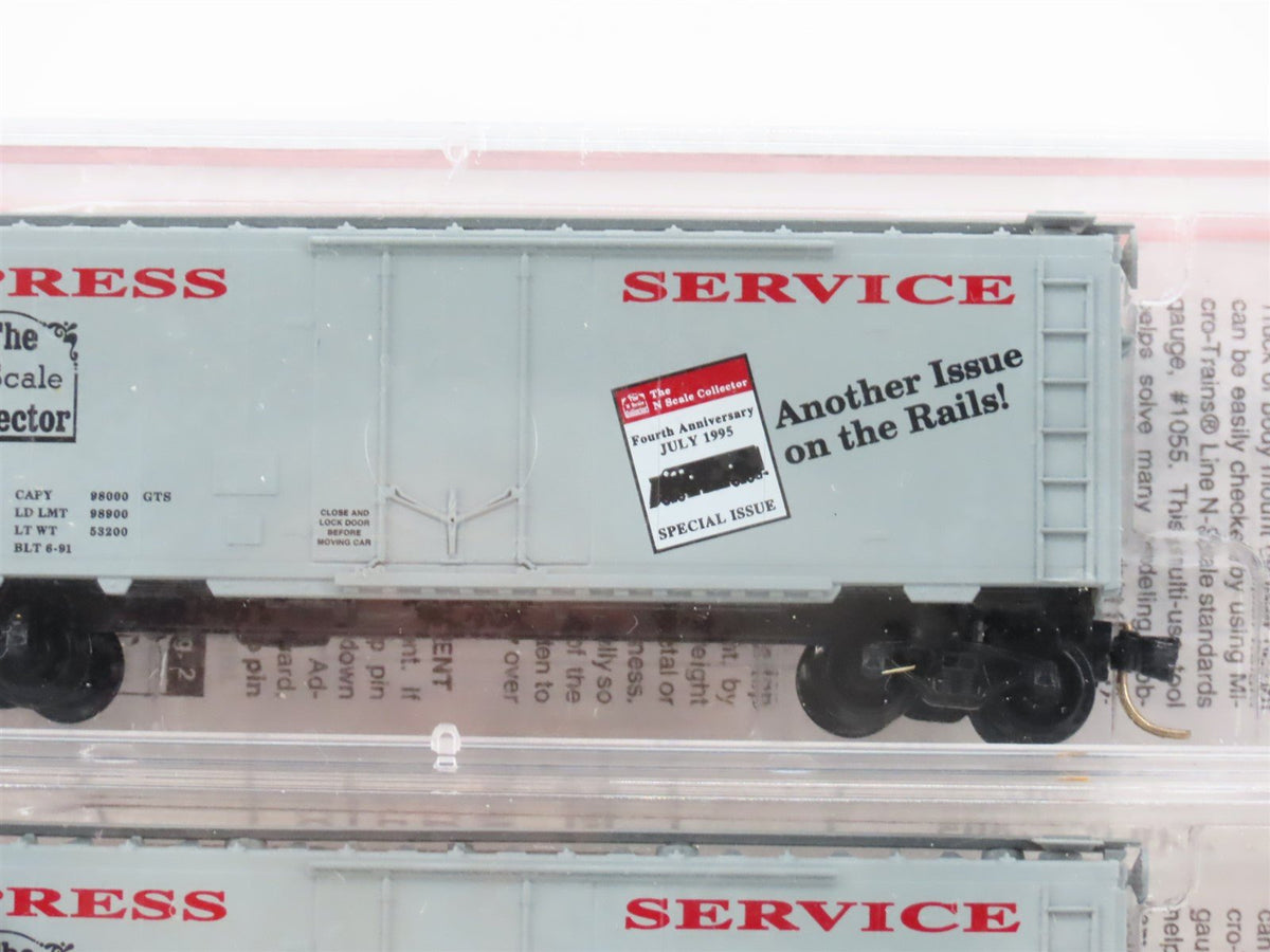 N Scale Micro-Trains MTL 1995 NSC Express Service Box Car 2-Pack Sealed