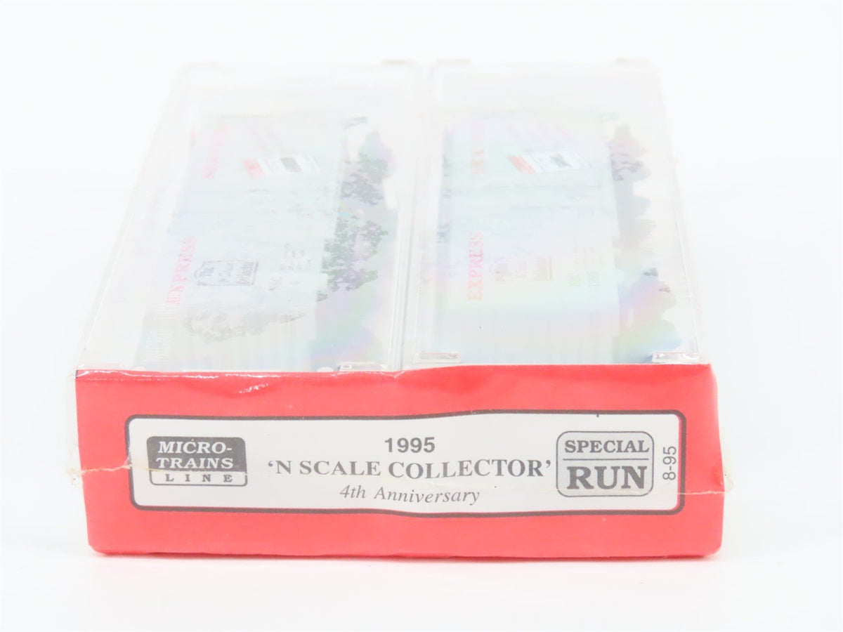 N Scale Micro-Trains MTL 1995 NSC Express Service Box Car 2-Pack Sealed