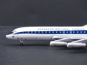 1:400 Scale Aero Classics Die-Cast ONA Overseas National Douglas DC-8 Airliner