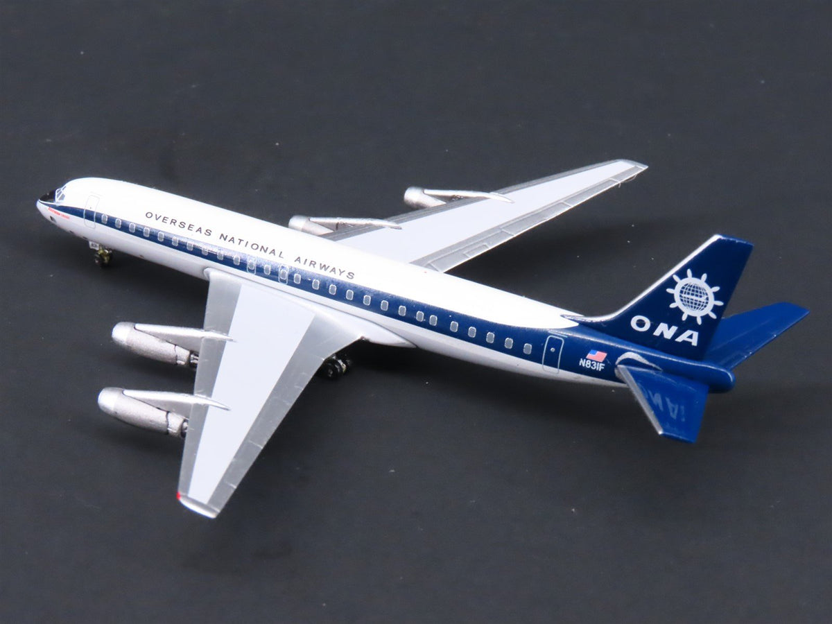 1:400 Scale Aero Classics Die-Cast ONA Overseas National Douglas DC-8 Airliner