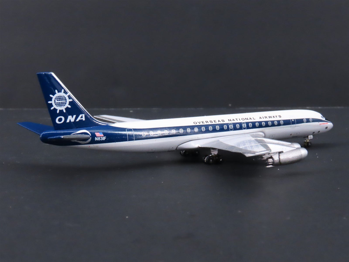 1:400 Scale Aero Classics Die-Cast ONA Overseas National Douglas DC-8 Airliner