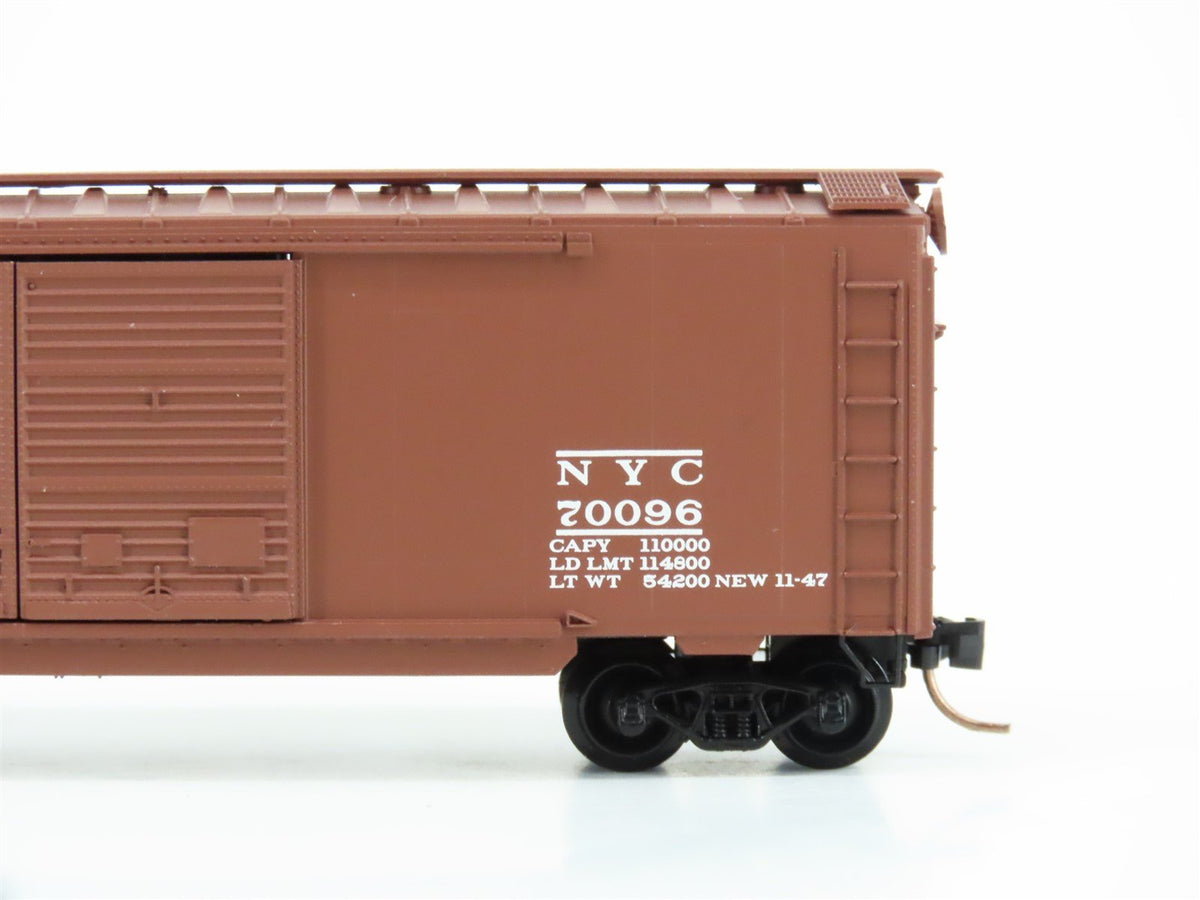 N Micro-Trains MTL 23160 NYC New York Central 40&#39; Double Door Box Car #70096