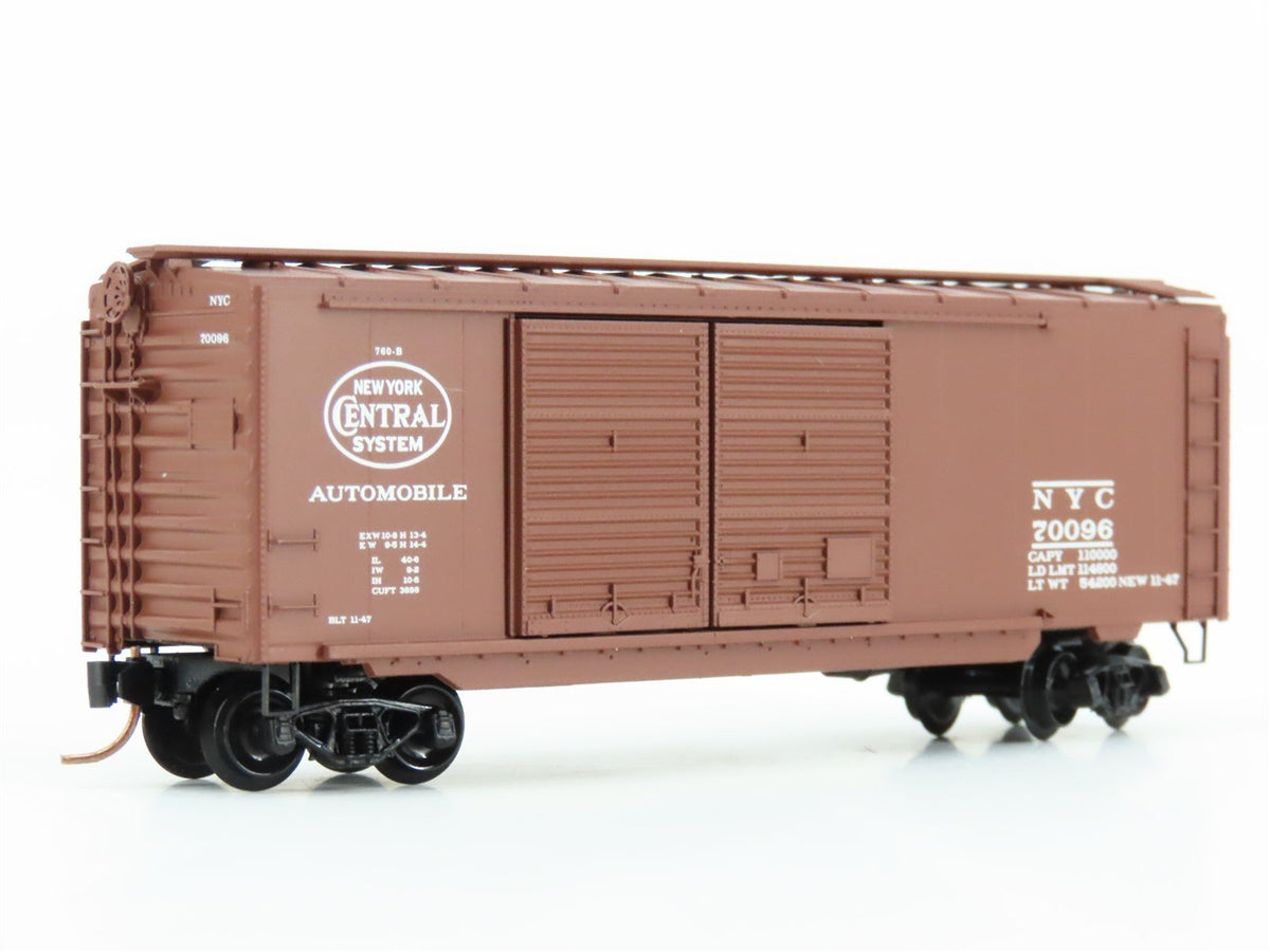 N Micro-Trains MTL 23160 NYC New York Central 40&#39; Double Door Box Car #70096