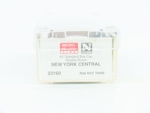 N Micro-Trains MTL 23160 NYC New York Central 40' Double Door Box Car #70096