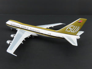 1:400 Scale 400 Your Craftsman Seaboard World Containership Saudia Boeing B747