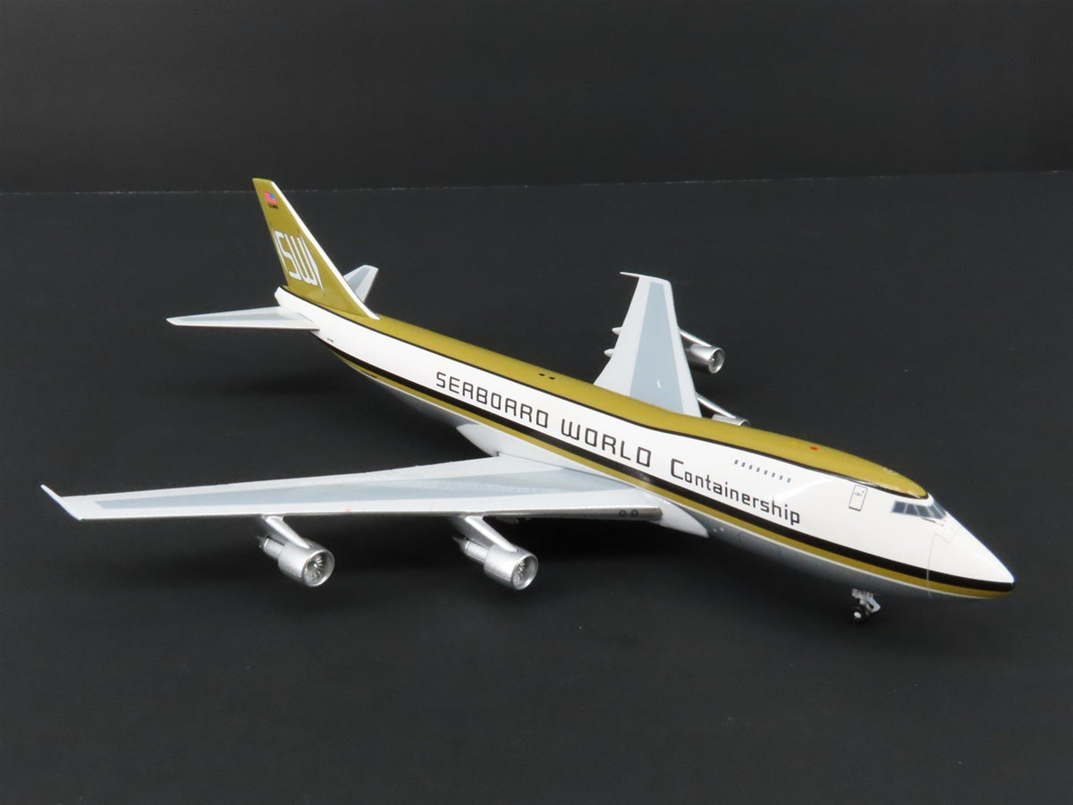 1:400 Scale 400 Your Craftsman Seaboard World Containership Saudia Boeing B747