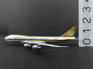 1:400 Scale 400 Your Craftsman Seaboard World Containership Saudia Boeing B747