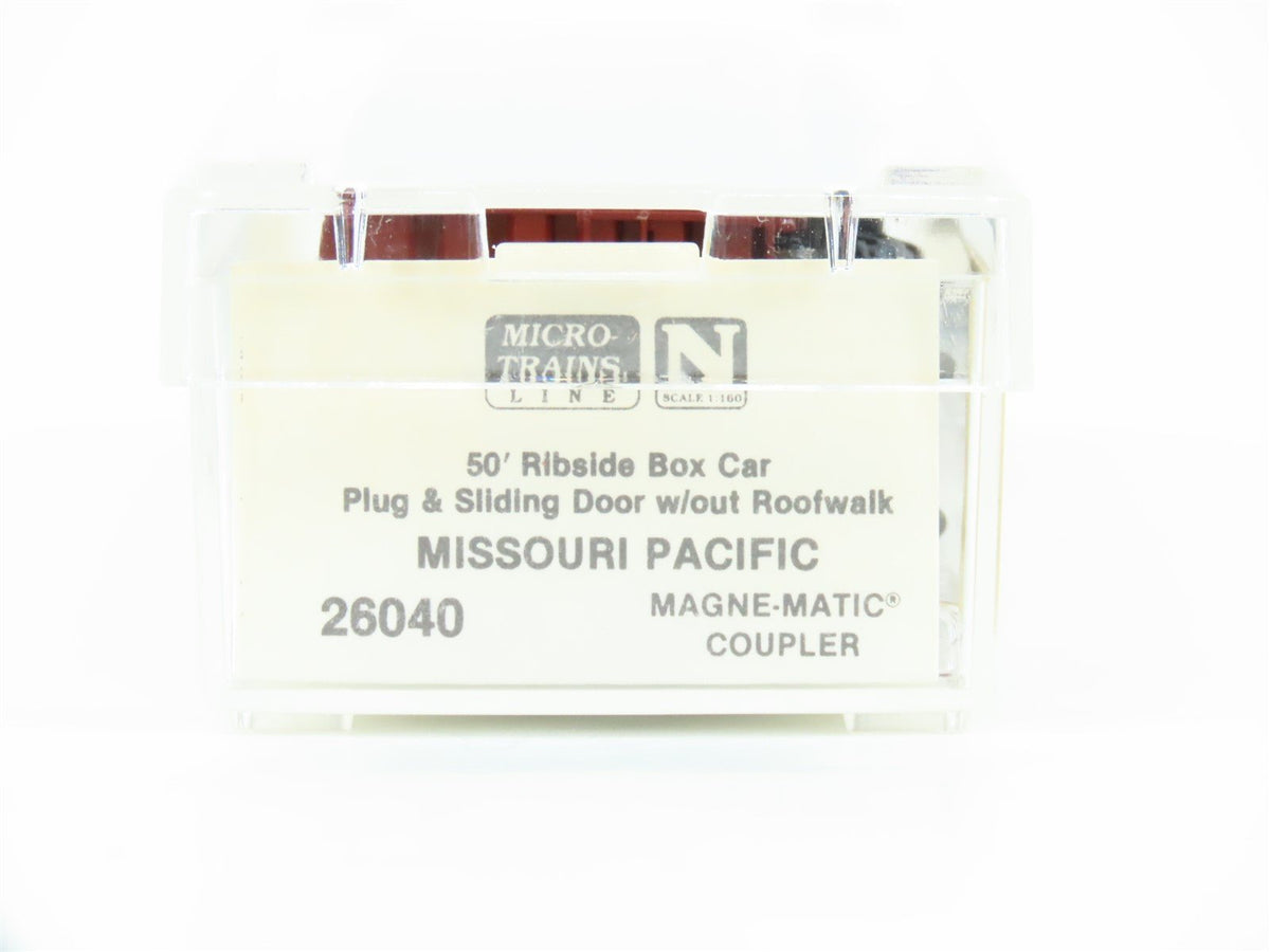 N Scale Micro-Trains MTL 26040 MP Missouri Pacific Mo-Pac 50&#39; Box Car #367926