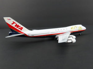 1:400 Scale Gemini Jets TWA Trans World Boeing B747-131 Airliner #N93108