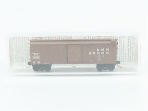 N Scale Micro-Trains MTL 28100 AA Ann Arbor 40' Single Door Box Car #73835