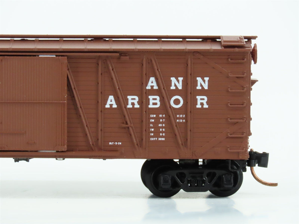 N Scale Micro-Trains MTL 28100 AA Ann Arbor 40&#39; Single Door Box Car #73835