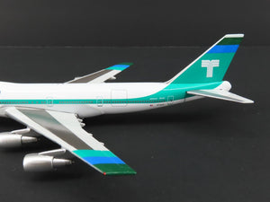 1:400 Scale Gemini Jets Die-Cast Transamerica Boeing B747-200 Airliner #N742TV