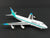 1:400 Scale Gemini Jets Die-Cast Transamerica Boeing B747-200 Airliner #N742TV