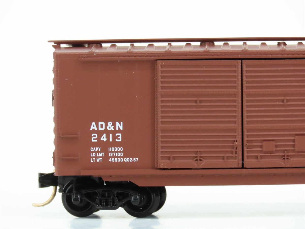 N Scale Micro-Trains MTL 23240 AD&amp;N Ashley Drew &amp; Northern 40&#39; Box Car #2413