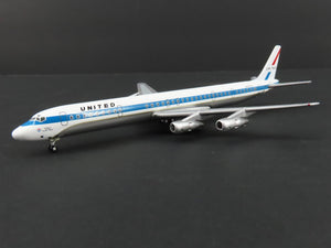 1:400 Scale Gemini Jets GJUAL097 United McDonnell Douglas DC-8 Airliner #N8073U