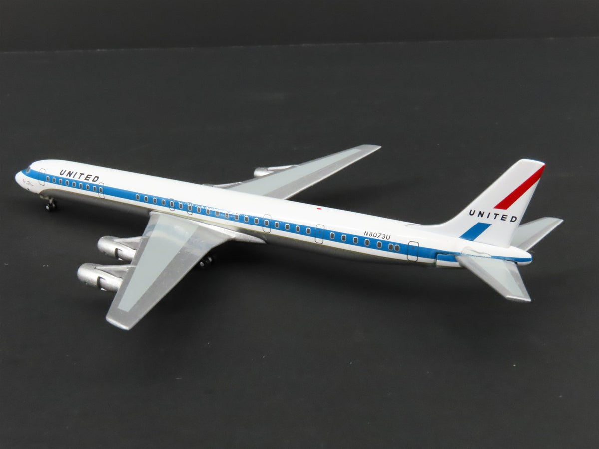 1:400 Scale Gemini Jets GJUAL097 United McDonnell Douglas DC-8 Airliner #N8073U