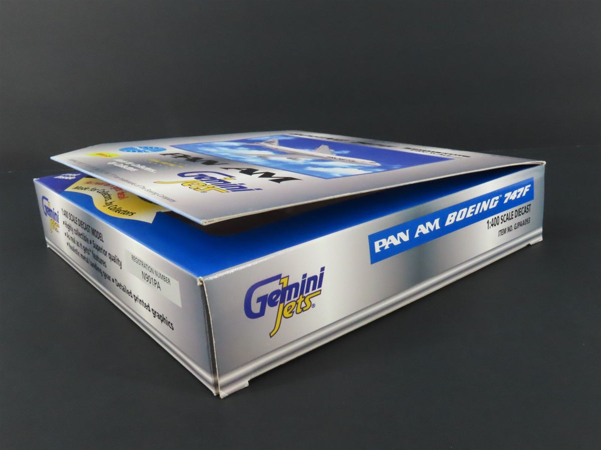 1:400 Scale Gemini Jets GJPAA093 Die-Cast Pan Am Cargo Boeing B747F #N901PA